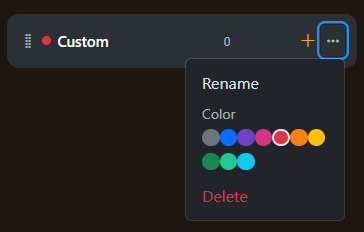 custom colors